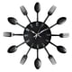 thumbnail image 1 of Reloj De Pared De Cocina, Reloj De Pared De Metal, Tenedor Para Restaurante, 1 of 7