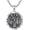 N-St Gabriel, variant on St Michael Necklace for Men 925 Sterling Silver Round Saint Archangel Michael Medal Medallion Protection Jewelry