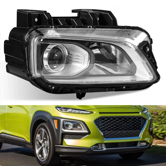 Fit For 2018-2021 Hyundai Kona Right Headlight Assembly Passenger Side