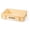 Creamy Beige (Warm Industrial), variant on LSY Stackable Plastic Open Storage Box Bin for Garage and Crafts, 2.6 QtOrange