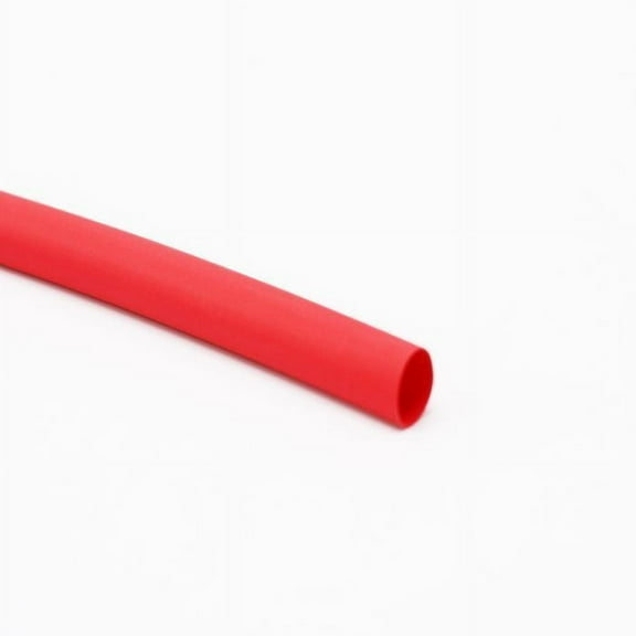 BuyHeatShrink 1/4" 3:1 Adhesive Lined Heat Shrink Tubing (4 feet/piece) - Red