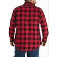thumbnail image 2 of sogami Men's Big & Tall Flannel Shirt Warm Oversized Long Sleeve Button Down Shirt Loose Fit Casual Plaid Shirt for Fall Winter, 2 of 6