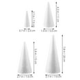thumbnail image 6 of WEUVEB Floral Foam Cone Cones for Wedding Decorations White 8Pcs, 6 of 9