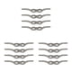 thumbnail image 4 of Speravity Abrazadera de cuerda de amarre para barcos, ganchos de asta de bandera de acero inoxidable 316, herrajes de lona extraíbles, cuerda de Type2 NO2, 4 of 6