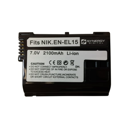 Nikon D7100 Digital Camera Battery Lithium Ion (2100 mAh 7.0v) - Replacement For Nikon EN-EL15