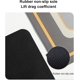 thumbnail image 5 of Granjero Gordo Alfombrilla de baño antideslizante de felpa mullida, accesorio de decoración para baño, 15 x 24 pulgadas (negro), 5 of 5