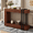 Walnut Brown, variant on Einhomn Narrow Console Table,2-Tier Sofa Table with Storage Behind Couch,42.5" Wooden Entryway Table for Hallway,Living Room,Entrance,Foyer-Black