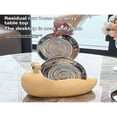 thumbnail image 5 of CHUANK 1pc Household Ceramic Dish For Snacks  Fruits  Desserts  Etc., 5 of 5