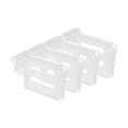 thumbnail image 2 of Separadores de refrigerador Divisores de refrigerador ajustables transparentes de 4 cuentas, suministros de cocina y oficina, accesorios de instalación simples, ahorro de espacio Fanmusic Separadores de refrigerador, 2 of 7