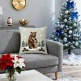 thumbnail image 7 of Christmas Decorative Throw Pillow Covers 18x18" Pillowcase Cover Christmas Cushion Cover Christmas Gifts, 7 of 7