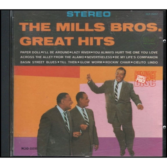 The Mills Bros. Great Hits (Music CD)