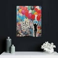 thumbnail image 4 of Nawypu  Canvas Wall Art Street Graffiti Wall Decor Dream Big Pop Street Art Pictures Painting Print Framed Graffiti Contemporary Artwork for Bathroom Bedroom Living Room, 4 of 4