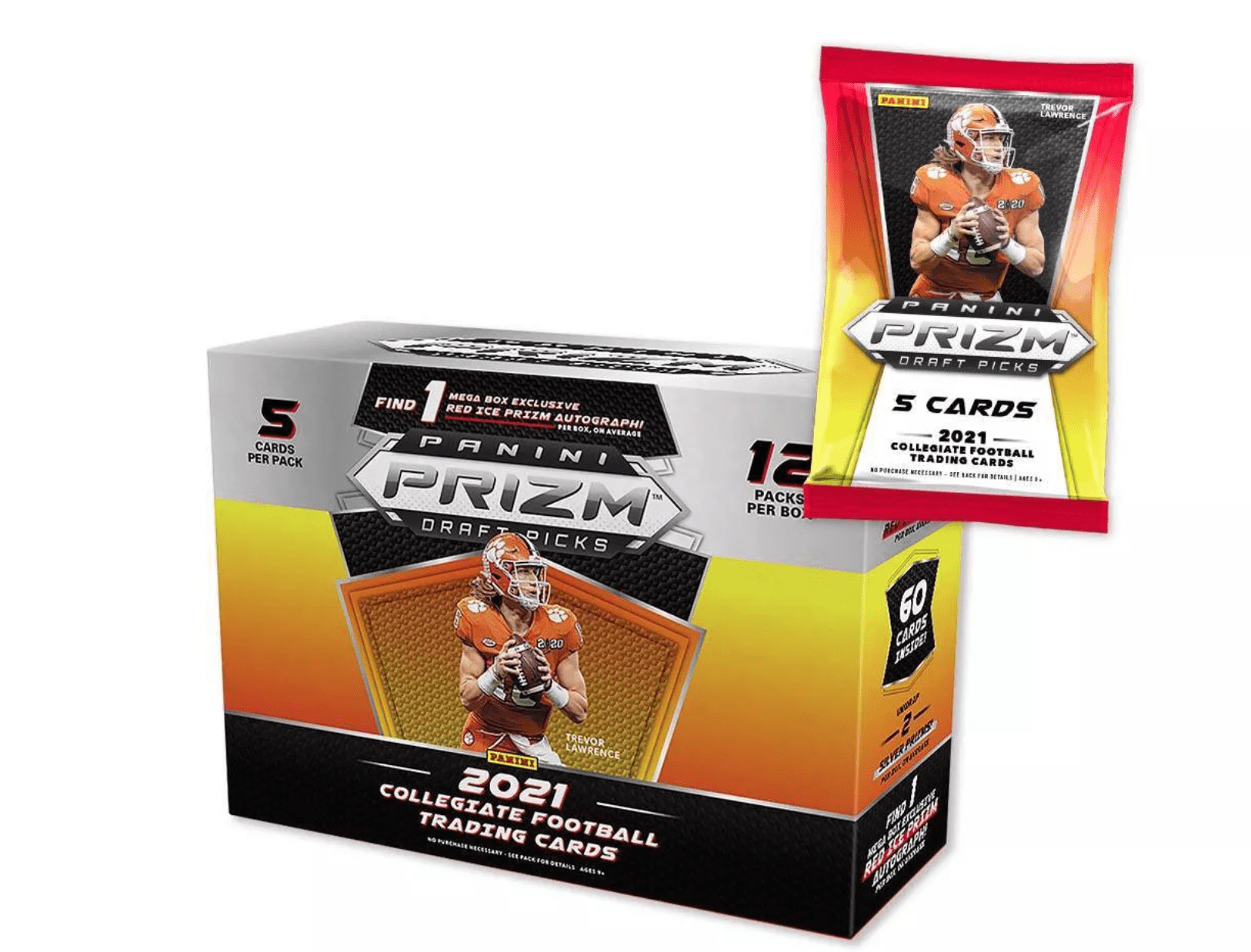 2021 Panini Prizm Draft Picks Collegiate Football Cards: Value