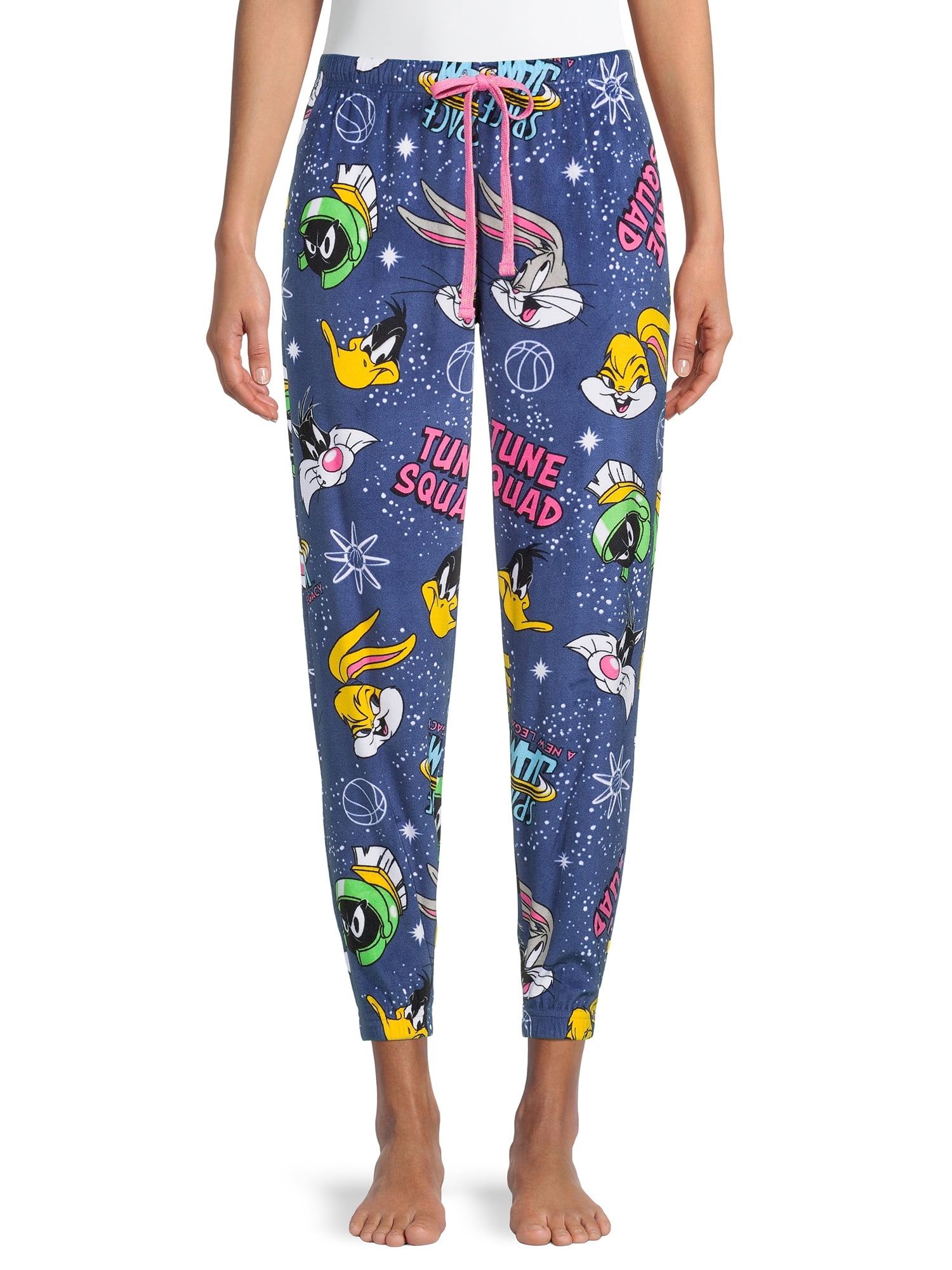 Briefly Stated Women’s Plus Warner Bros. Space Jam Jogger Sleep Pants ...