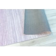 thumbnail image 6 of Rug Branch Kids Modern Minimalist Abstract Purple Cream Indoor Soft Area Rug - 6x9, 6 of 8