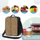 thumbnail image 4 of Disketp Leopard Print Brown Bolsa Térmica Estampada para Almuerzo, Lonchera para Hombres y Mujeres Adultos, 4 of 7