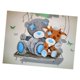 thumbnail image 5 of 3 juegos de pintura de 5D DIY por kits de números para adultos, animales, osos, bordado de , pinturas, imágenes, manualidades para Soledad Oso bordado de diamantes, 5 of 10