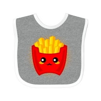 Inktastic French Fries Funny Food Boys or Girls Baby Bib