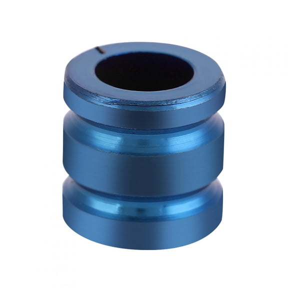 TC4 Titanium Alloy Knife Bead Paracord Outdoor Lanyard EDC Pendant (S Size) (Blue)