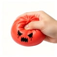 thumbnail image 3 of Halloween Ghost Dumpling Squishy Toy, Colorful Cute Bao Dumplings Squeeze Balls Stress Relief Sensory for Holiday Gift, 3 of 6