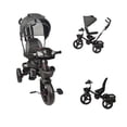 thumbnail image 1 of Triciclo para Niños The Baby Shop  para bebés, evolutivo Luz y Sonido Negro - 7 en 1, 1 of 8