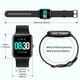 thumbnail image 2 of SmartWatch, reloj fitness unisex con pulsómetro, podómetro, monitor de sueño, 9 modos de entrenamiento, 2 of 5