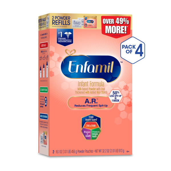 Enfamil A.R Baby Formula, Reduces Frequent Spitup Refill Box 32.2 oz
