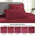 thumbnail image 3 of Superior Celtic Circle Cotton Decorative Bedspread and Sham Set, Twin, Burgundy, 3 of 10