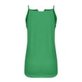 thumbnail image 3 of Wycnly Summer Saving Cami Top for Women Sleeveless Tops for Women Loose Lightweight Comfy Spaghetti Strap Tops Fashion Solid Sleeveless Shirts Ladies Sleeveless Shirt, 3 of 5
