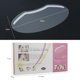 thumbnail image 3 of Visera Baño Transparente Protectores Faciales Desechables Plástico para Adultos (100 Piezas), 3 of 6