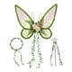 thumbnail image 3 of Alas de mariposa de ensueño para niños para fiesta temática, actuación en el escenario, vacaciones Corona rosa con varita, 3 of 8