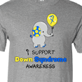 thumbnail image 4 of Inktastic I Support Down Syndrome Awareness Elephant with Balloon T-Shirt, 4 of 5