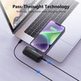 thumbnail image 5 of Mini Portable Charger for iPhone 14/13 Series,Upgraded 5000mAh PD Fast Charging Battery Pack,LCD Display Cute Power Bank Portable Phone Charger for iPhone 14/14 Pro Max/13/12 Pro/11/XS/XR/X/8/7/6, 5 of 5