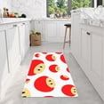 thumbnail image 2 of Red Mushroom Head Rectangular Kitchen Doormat, 2 of 7