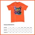 thumbnail image 5 of Tee Hunt Dean Russo Thoughtful Cat T-Shirt Colorful Pet Kitten Eyes Men's Tee, Orange, 4X-Large, 5 of 5