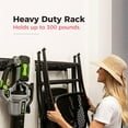 thumbnail image 5 of Garage Tool Organizer Wall Mount - 48 Inches Sturdy Storage Rack with Adjustable Hooks, Anti-Rust, 300lbs Capacity, 5 of 6