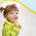 thumbnail image 4 of Cepillo de dientes para bebé, diseño anticaída, cuatro colores, 4 of 5
