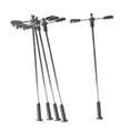thumbnail image 2 of jiaping 5 Pcs Miniatures de Modèles de Lampadaires de Rue Poteaux de Lanterne de Sentier Table de Sable Réaliste 15cmx6.7cm, 2 of 8