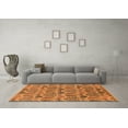thumbnail image 3 of Ahgly Company Indoor Rectangle Oriental Orange Industrial Area Rugs, 4' x 6', 3 of 4