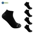 thumbnail image 3 of Tin Fruit Of The Loom para Hombre, Afelpado con Talones a Contraste Negro 5 Piezas Unitalla, 3 of 4