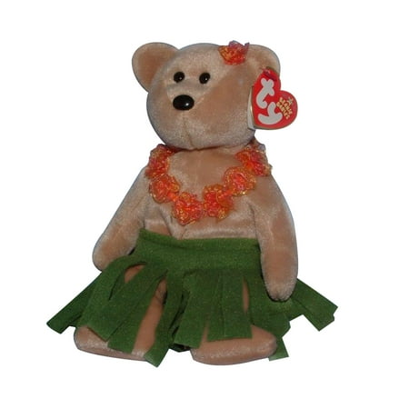Ty Beanie Babies Alana the Bear Hawaiian with Hula Skirt Plush 2006 price history on PriceWatchPro