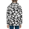 thumbnail image 6 of Kdxio Cute Panda (3) Pattern Kids Boys Girls Zip Up Hoodie 3D Printed Hooded Sweatshirt Hoody Coat with Pocket 7-12 Y-Small, 6 of 6