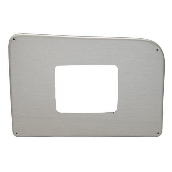 Stratos Boat Locator Panel Blank 7KE457A | Silver 14 3/8 x 9 7/8 Inch