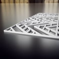 thumbnail image 5 of Ekena Millwork 11 3/8"W x 11 3/8"H x 3/8"T Small Gilcrest Decorative Fretwork Wall Panels in Architectural Grade PVC, 5 of 9