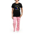 thumbnail image 4 of CafePress - Stay Strong Ukraine Support Ukraine Pajamas - Women's Short Sleeve Print T-Shirt and Pants Dark Cotton Pajama Set, 4 of 7