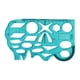 thumbnail image 1 of Plantilla de dibujo con regla geométrica multifuncional, plantillas de papelería, diseño matemático azul, 1 of 9