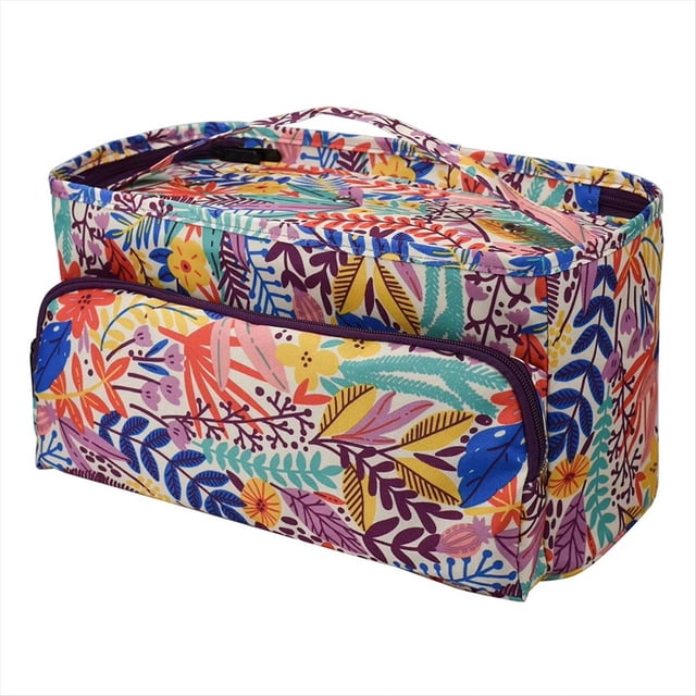 Bolsa de Almacenamiento de Hilo de Tela Oxford para Tejer y Crochet, para Manualidades de Bricolaje y Proyectos de Hilo Bolsa de Almacenamiento de Herramientas de Tejido B