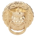 thumbnail image 1 of Aldaba de puerta con cabeza de animal, aldaba de puerta, aldaba de puerta de material de latón, anillo de tracción para puerta, máxima comodidad Jadeshay A, 1 of 8