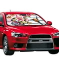 thumbnail image 2 of Bingfone Bird And Floral Car Windshield Sun Shade Protector Keep Your Vehicle Cool Sun Shield Visor Cover Foldable For Car Truck Suv-Small, 2 of 9