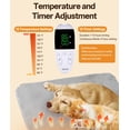 thumbnail image 3 of Almohadilla Térmica Ringco para Mascotas, para Gatos y Perros Pequeños con Temporizador y Control de Temperatura, 3 of 7